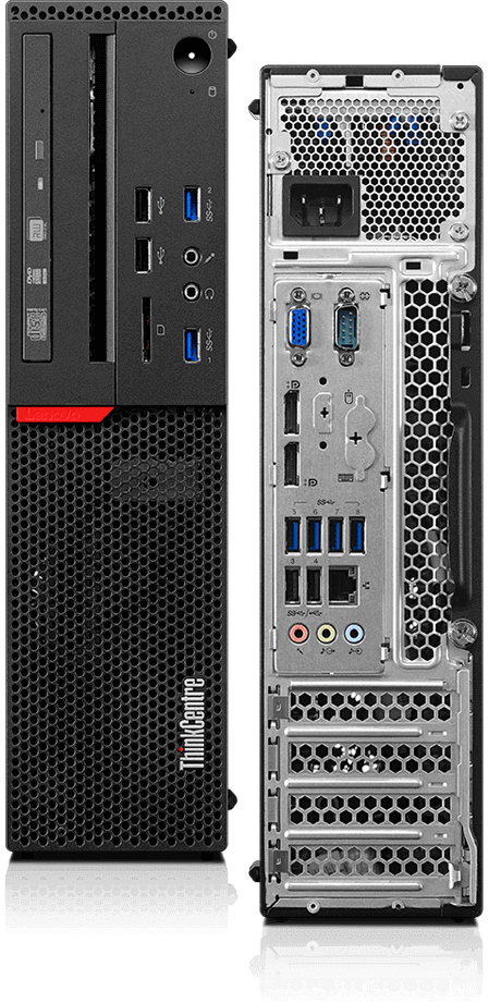 LENOVO M710s SFF I3-6100/8GB/120GB+LENOVO THINKVISION T24V-10 24" FHD SA KAMEROM-1